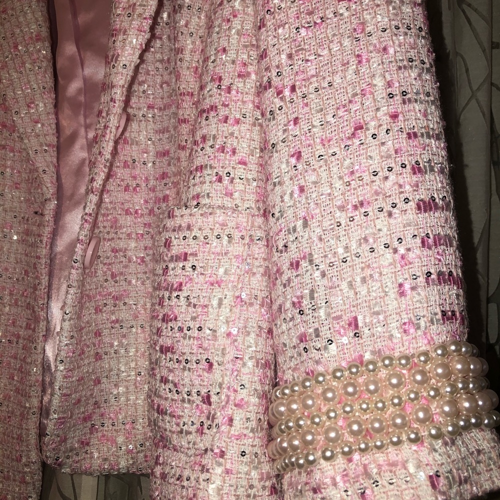 Pink Joan Rivers Blazer - Picture 2 of 5